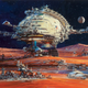 Illustration for article titled The Space Artist Who Perfectly Painted All Our Cosmic Dreams